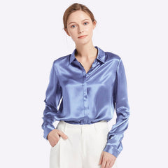 Women's Basic Silk Blouse