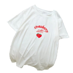 Women's Strawberry Printed T-Shirt