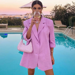 Oversized Casual Blazer for Women