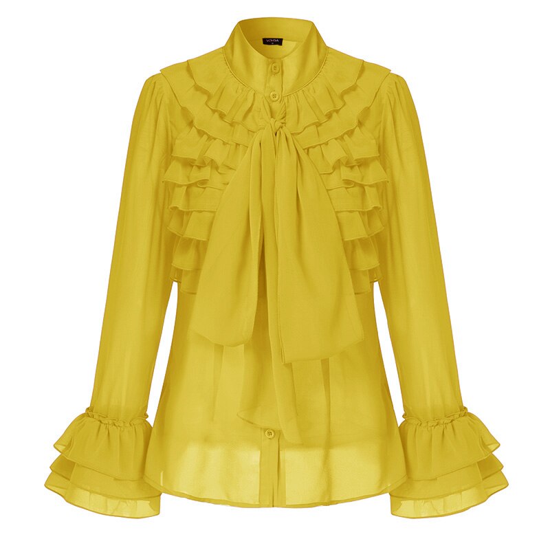 Women's Elegant Ruffled Blouse