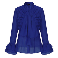Women's Elegant Ruffled Blouse