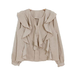Women's Long Sleeved Basic Office Blouse
