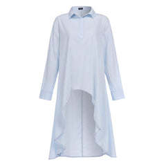 Women's Assymetrical Solid Blouse