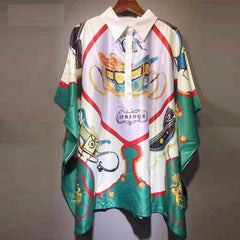 Women's Loose Batwing Tunic