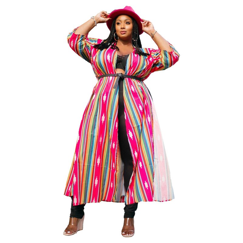 Plus Size Stylish Long Tee