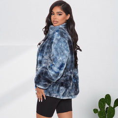 Tie Dye Velvet Jacket
