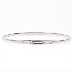 Women's Elegant Thin Elastic Metal Belt