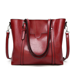 Fashion Large Capacity Women's PU Leather Tote Bag