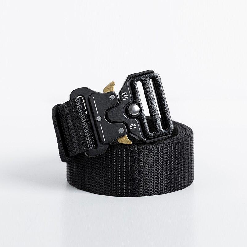 Automatic Metal Buckle Canvas Belt
