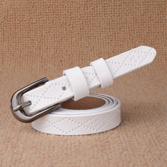 Fashion High Quality Patterned Leather Women's Belt