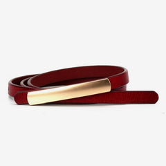 Thin Colorful Women's Waist Belt