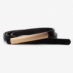 Thin Colorful Women's Waist Belt