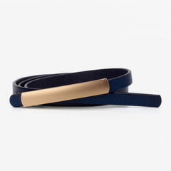 Thin Colorful Women's Waist Belt