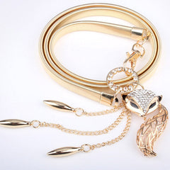 Exquisite Decorative Elastic Metal Women's Belt