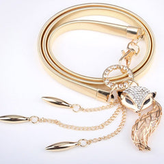 Exquisite Decorative Elastic Metal Women's Belt