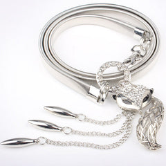 Exquisite Decorative Elastic Metal Women's Belt