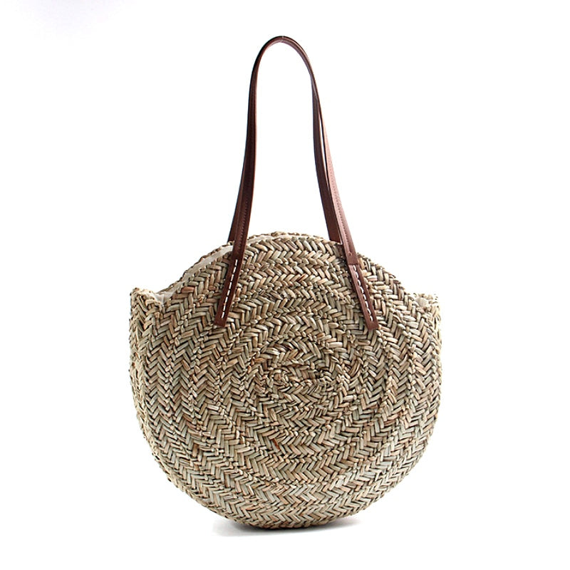 Women's Beach Circular Shaped Handbags