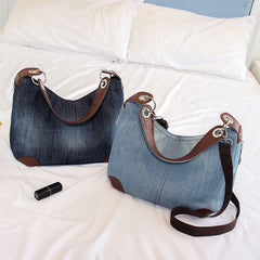 Women's Denim Hobo Bag