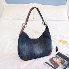 Women's Denim Hobo Bag