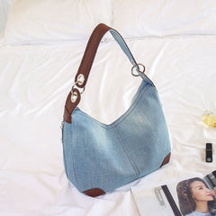 Women's Denim Hobo Bag