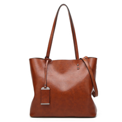 Women's Large Leather Shoulder Bag