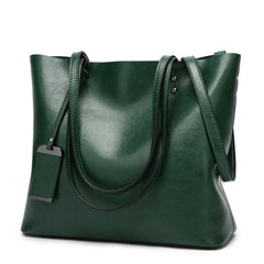 Women's Large Leather Shoulder Bag