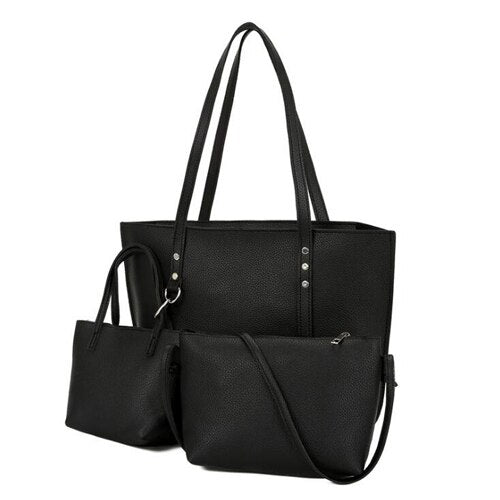 Women's Soft Leather Shoulder Handbag