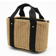 Women's Bohemian Summer Straw Bag