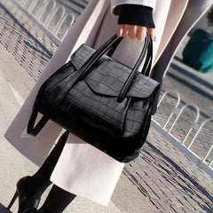 Women's Crocodile Large Handbag