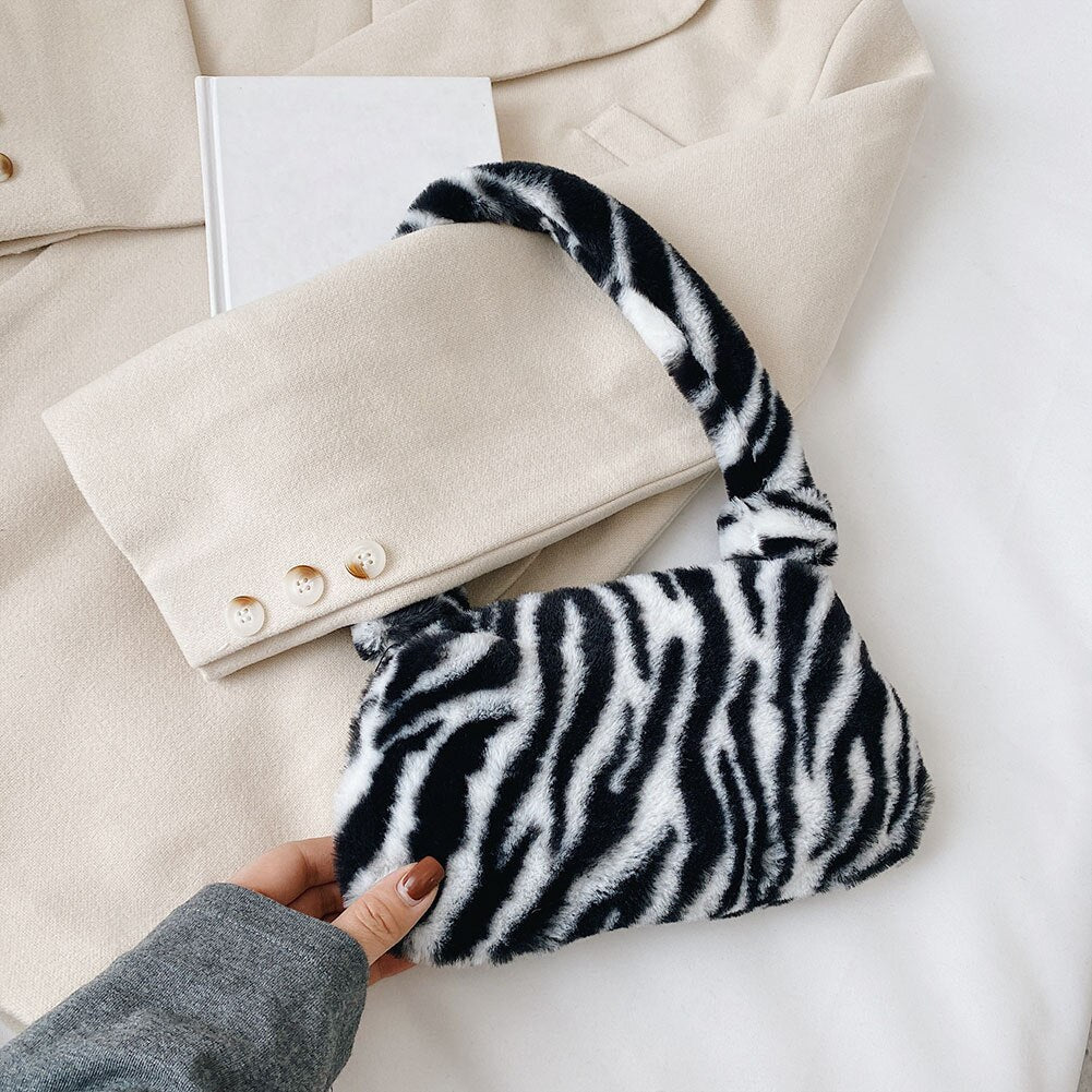 Women's Animal Printed Muff Bag