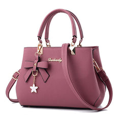 Women's Shoulder Bag with Pendant