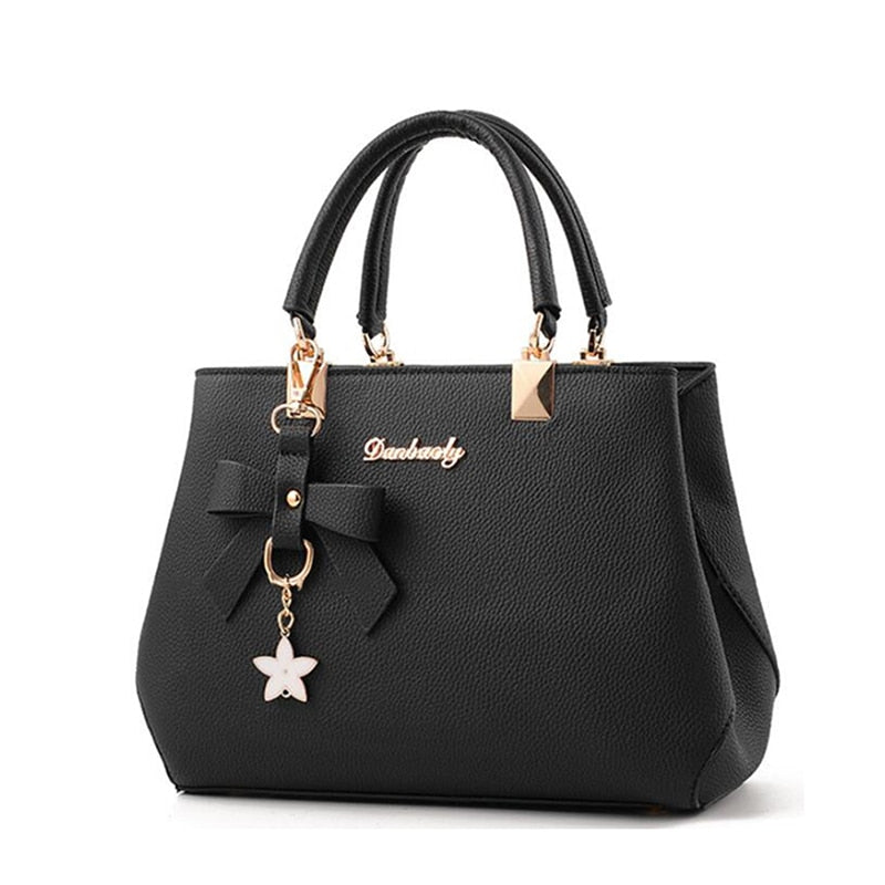 Women's Shoulder Bag with Pendant