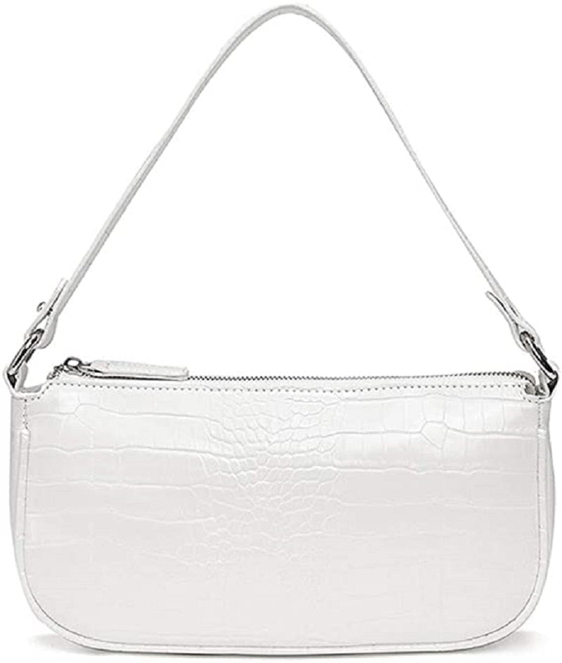 Women's Retro Classic Crocodile Pattern Shoulder Bag