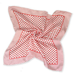 Women's Polka Dot Bandana Scarf