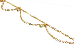 Gold Metal Women's Head Chain