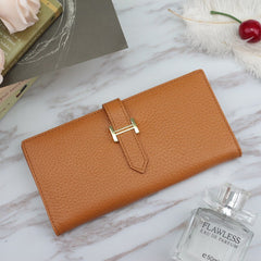 Women's Solid Genuine Leather Wallet