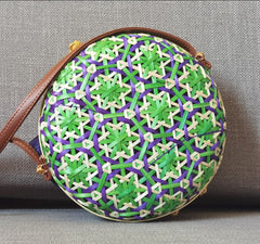 Colorful Women's Straw Beach Bag