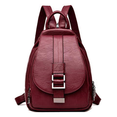 Leather Backpack for Women