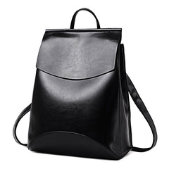 Women's Laconic Style Eco-Leather Backpack