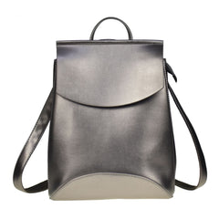 Women's Laconic Style Eco-Leather Backpack