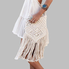Fashion Bohemian Crochet Crossbody Bag for Women