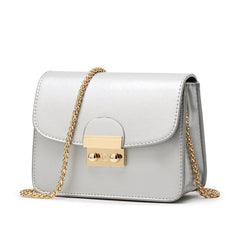 Women's Classic Leather Shoulder Bag