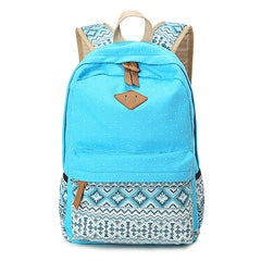 Ethnic Style Colorful Women's Canvas Backpack