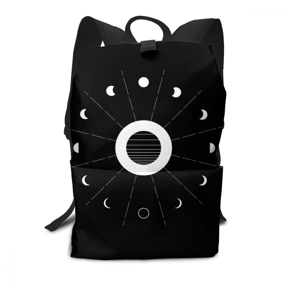 Women's Half Moon Printed Backpack