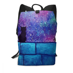 Women's Half Moon Printed Backpack