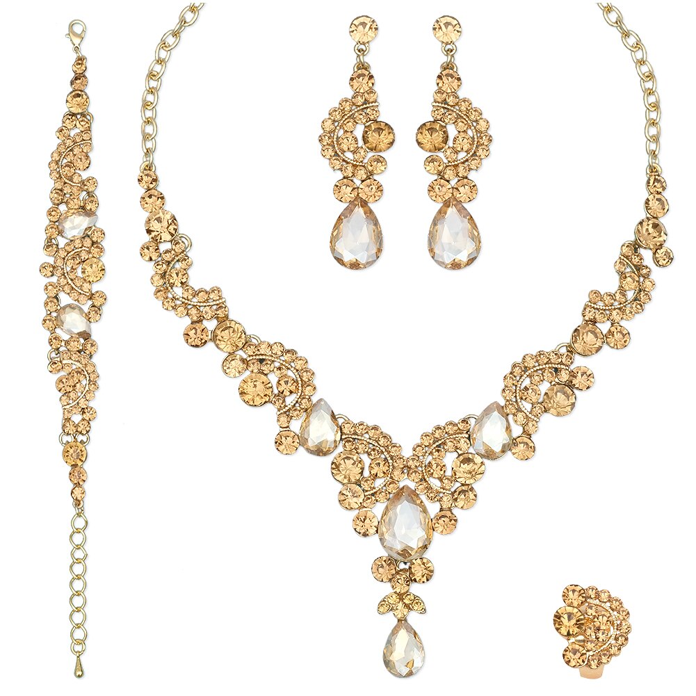 Fashion Crystal Jewelry Sets