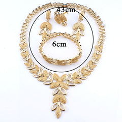 Luxury Floral Jewelry Set