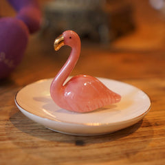 Pink Flamingo Jewelry Holder