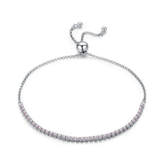 Women's Thin Silver Chain Bracelet