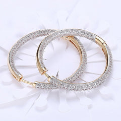 Women's 925 Sterling Silver Hoop Earrings